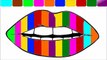 Enfants coloration les couleurs pour Apprendre lèvre Page |