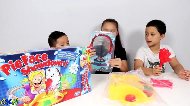 Pie Face Showdown Kids Fun Gam ream In The Face With Ckn Toys-hY