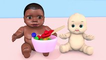 Baño burbuja por colores muñeca comer familia dedo para chicle Niños Aprender mierda caca tiempo Chocolate fecbaby