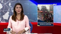 POPCOM: Pilipinas, pang-13 sa may pinakamalaking populasyon sa mundo