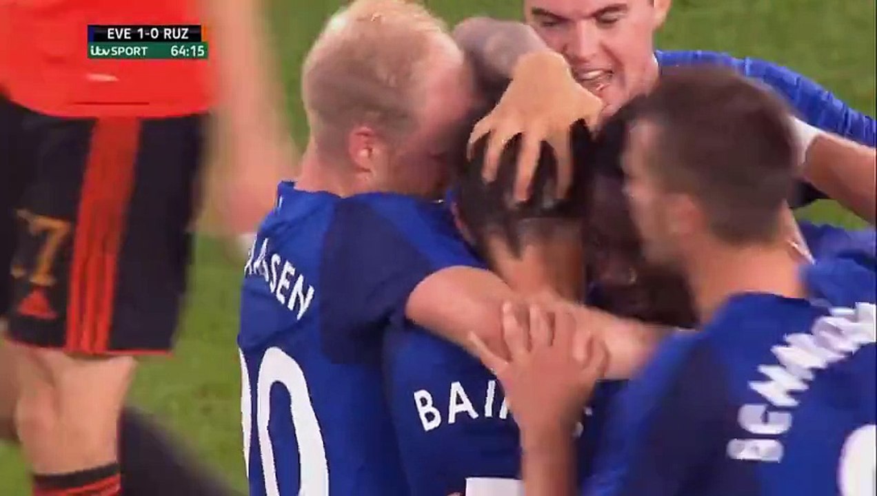 Everton vs Ruzomberok 1-0 All Goals & Highlights Europa League Qualification 27072017