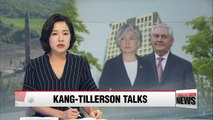 S. Korea's FM, U.S. Secretary of State discuss North Korea-related issues