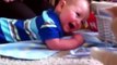 A collection of funny baby videos playing with cats | The most funny thing to make laughs