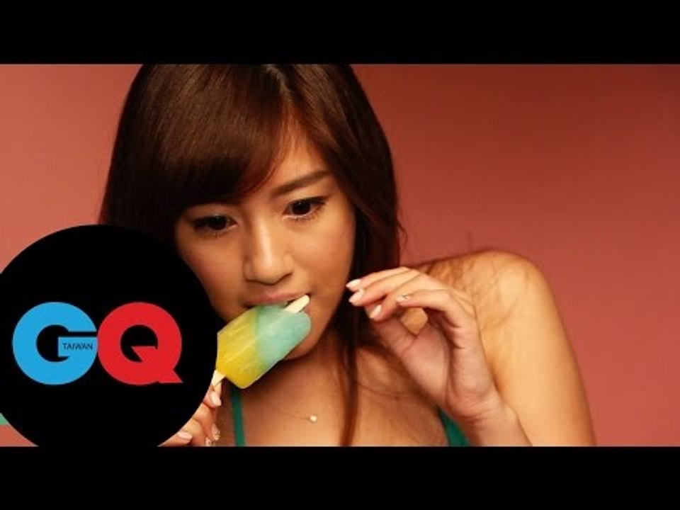 猜猜看Nono辜莞允在吃什麼口味的冰棒？｜GQ Beauty