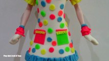 Play Doh Frozen Dolls Anna , Elsa, Hans, Kristoff and Olaf - Clowns Costumes Inspired 201