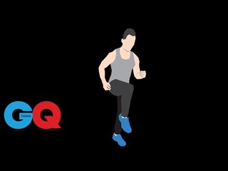 GQ active l 高強度TABATA動作輕鬆入門1-後跨步蹲抬膝跳