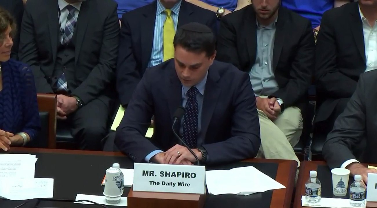 Ben Shapiro Crushes Anti-Free Speech College Snowflakes Before Congress