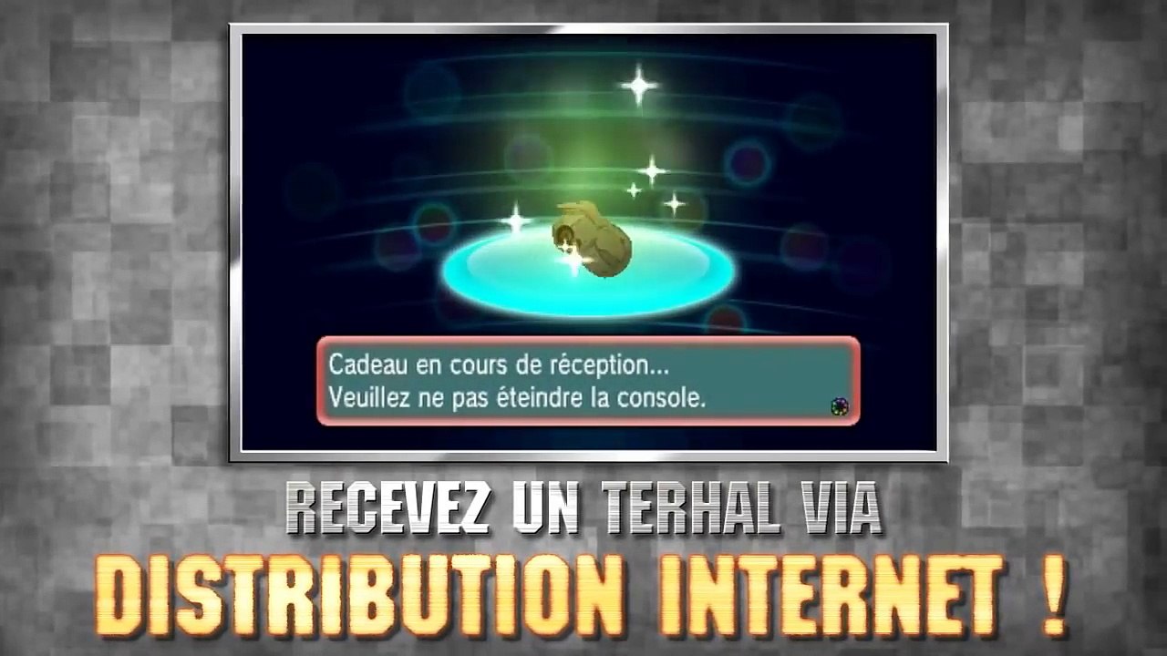 Recevez un Terhal chromatique dans Pokémon Rubis Oméga et Pokémon Saphir Alpha !