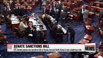 U.S. Senate votes overwhelmingly in favor of new N. Korea sanctions