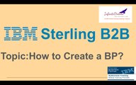IBM Sterling B2B Integrator Tutorials-How to Create a Business Process@ Infinite Dreams Technologies