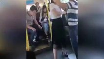 Chinese Pervert Falls On Bus And Undress A Woman