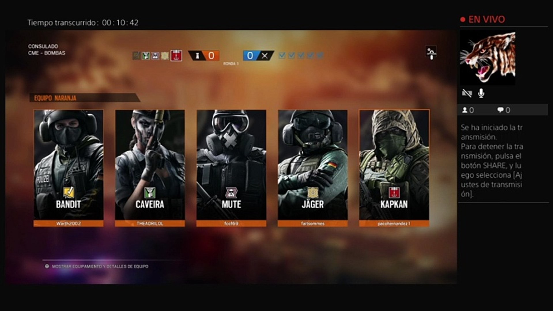 ⁣RAINBOW SIX SIEGE DIRECTO (3)