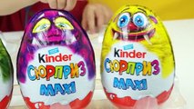 Большой киндер сюрприз макси Kinder Surprise Maxi Monsters монстры и миньоны на русском. В