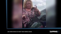 Une femme raciste menace de mort trois femmes voilées, les images chocs (vidéo)
