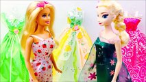 Muñecas Vestido congelado va fiesta princesa compras historia ingenio ❄️️ elsa