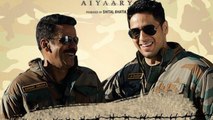 Sidharth Malhotra And Manoj Bajpayee Have A Face Off In 'Aiyaary'