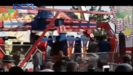 Wahana Ayunan Raksasa Terlepas, Penumpang Tewas Terhempas