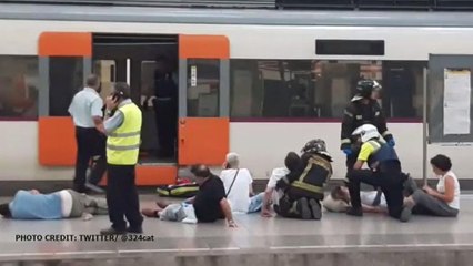 At least 48 people injured in crash at Barcelona's França train station, no deaths reported