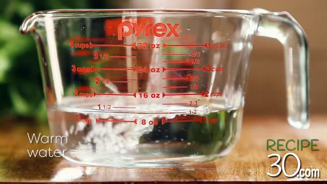 Recipe30 - Pizza Dough made from scratch using an electric mixer.