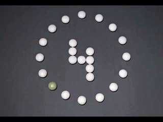 Stop Motion Countdown 5 to zero