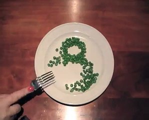 Stop-Motion Countdown Leader using Peas.
