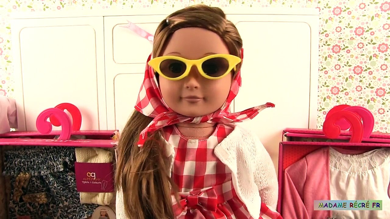 Chambre de Poupée Armoire Our Generation Vêtements et Accessoires