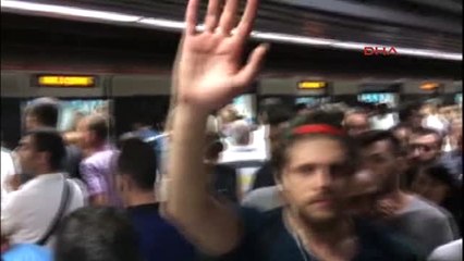 Marmaray'da Yoğunluk Yaşandı