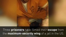 Aux Etats-Unis, trois détenus filment leur évasion de prison