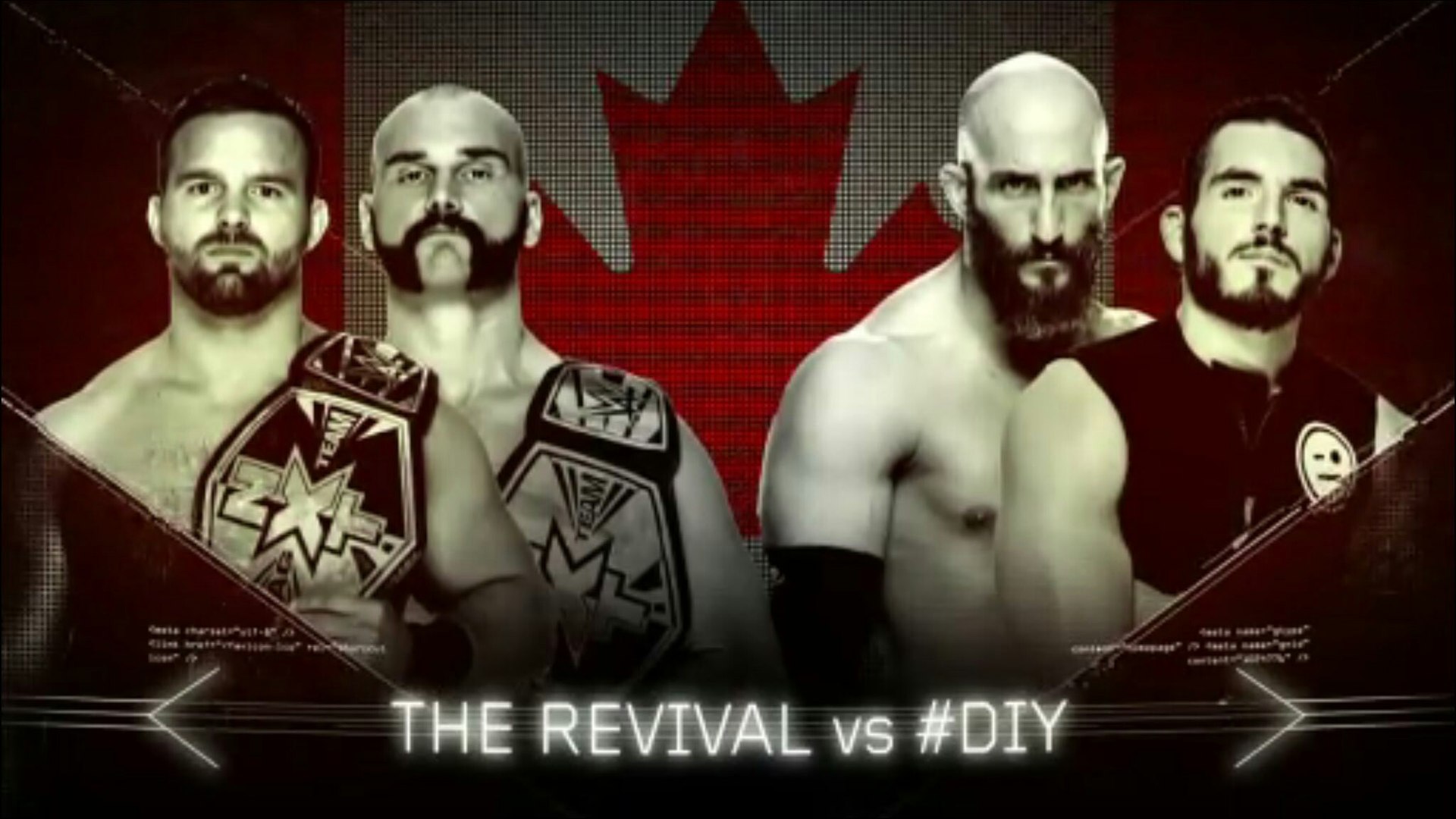 NXT Takeover: Toronto - The Revival vs. #DIY - Vídeo Dailymotion