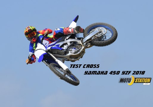 Test Cross Yamaha 450 YZF 2018