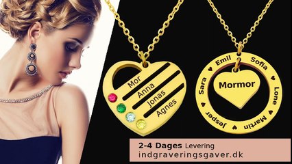 Personligt smykke til mor