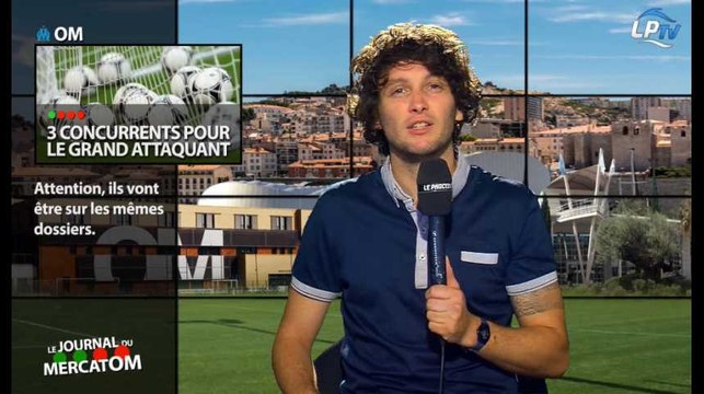 #MercatOM : les trois concurrents pour le grand attaquant