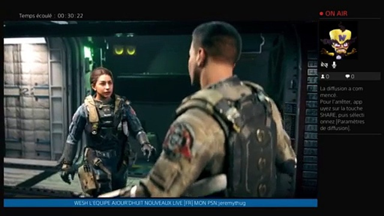 [FR]LIVE CALL OF DUTTY IFINITE WARFARE VENEZ ONS PARLE (11)