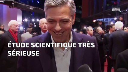 George Clooney est le plus bel homme au monde, et c’est la science qui le dit !