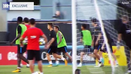Grosse altercation entre Neymar et Semedo à l'entraînement !