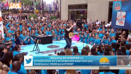 Ed Sheeran - Shape Of You (Live) - Creative Music Box