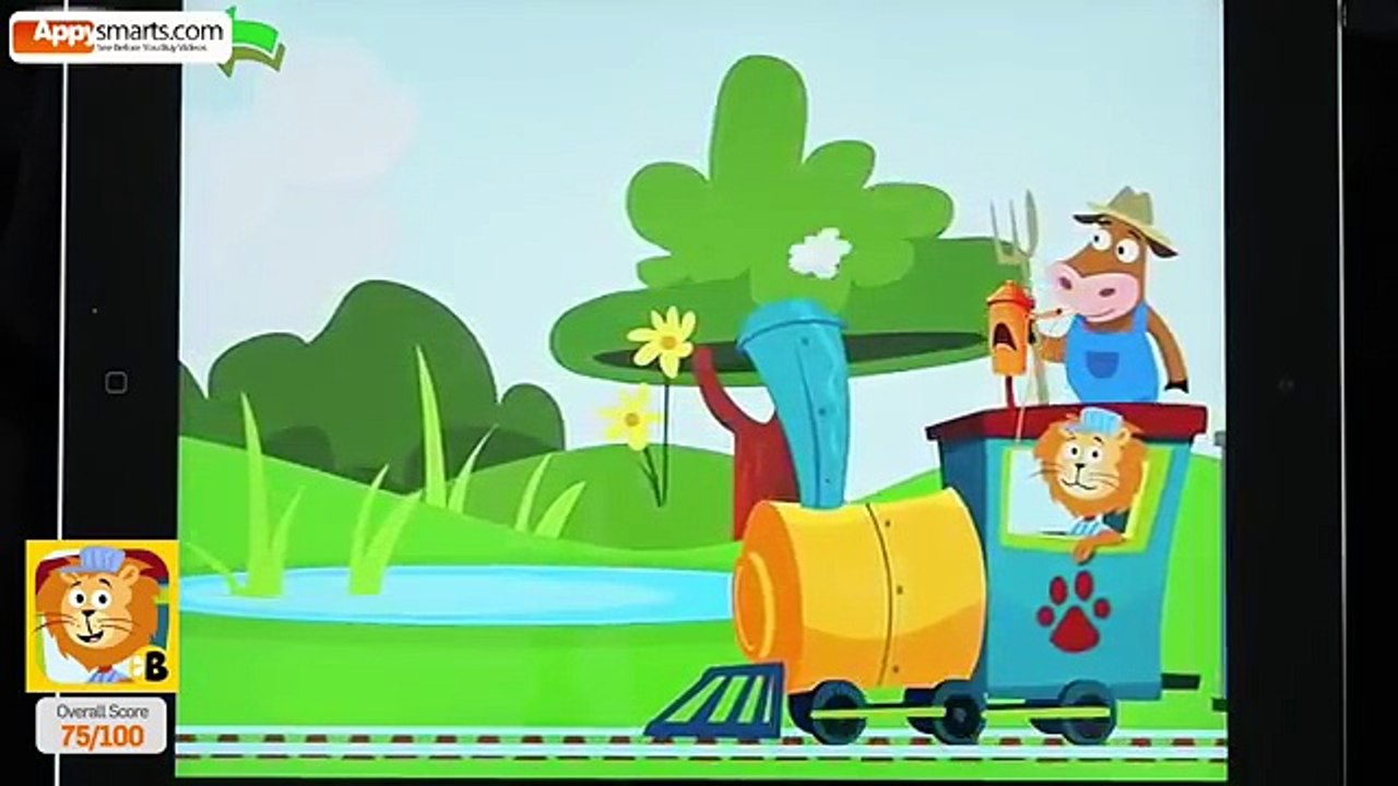 Aplicación para Juegos Niños aprendizaje tren Parque zoológico |