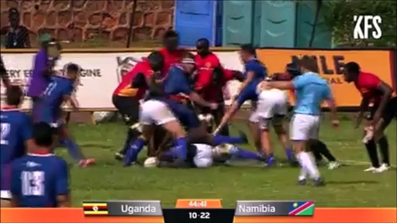 La Namibie domine l'Ouganda lors de la Gold Cup
