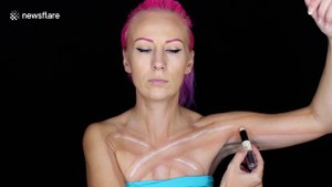 Talented makeup artist creates twisted bodypainting illusion