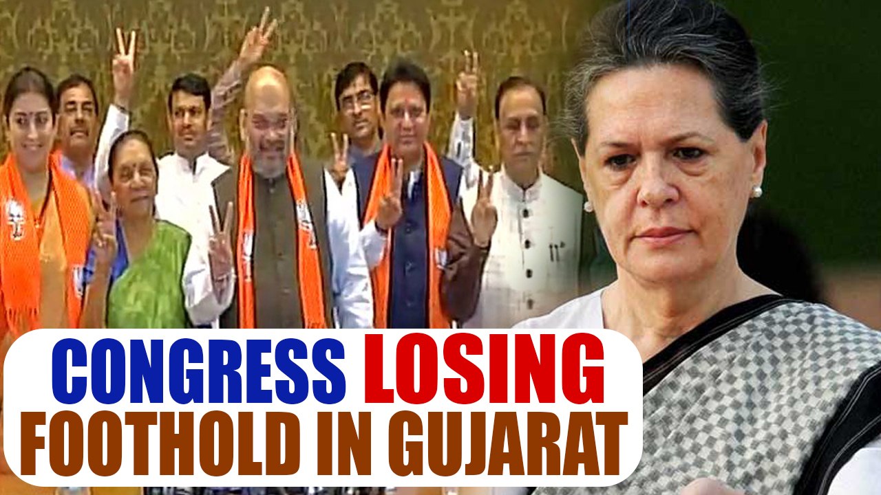 Congress Gujarat in trouble, 6 leaders quit ahead of RS polls | Oneindia News