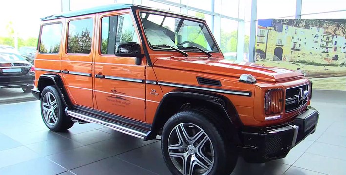 2016 Mercedes AMG G63 - Exterior Walkaround - Mercedes Museum Stuttgart