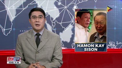 Pres. Duterte, hinamon si Sison na umuwi sa bansa at dito makipaglaban