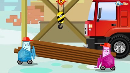 Videos for kids - The Police Car Cartoons + 1 HOUR Compilation incl The Ambulance Children Video