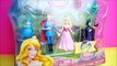 Princesa Aurora, a Bela Adormecida com Malévola, Principe Philip e Fadinhas Coleção Disney