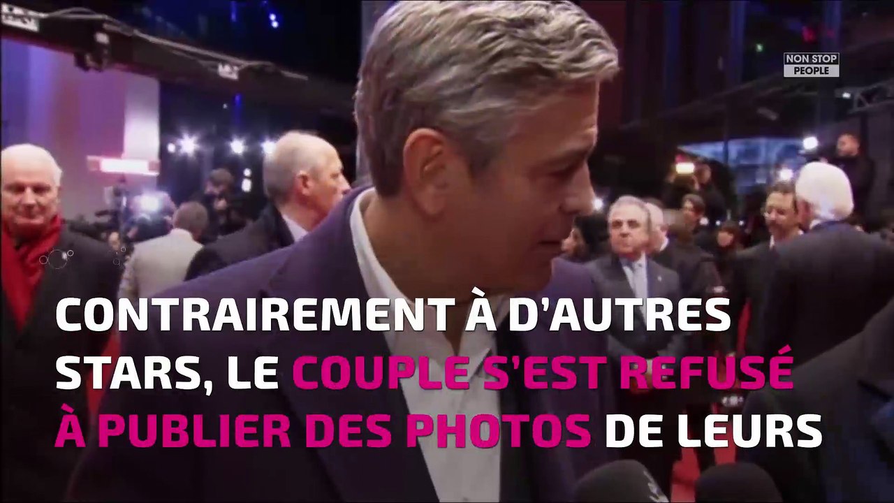 George et Amal Clooney : Les premières photos de leurs jumeaux dévoilées !