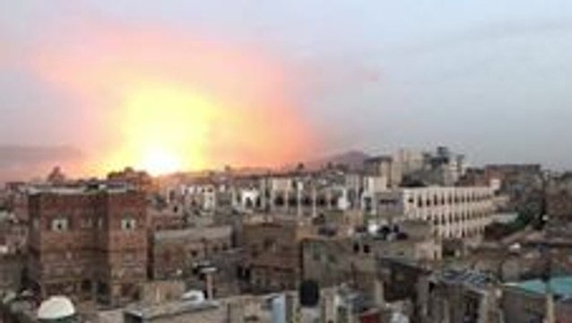 Explosions Rock Sanaa Day After Houthi Missile Shot Down Over Saudi Arabia