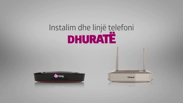 24 Mbps internet, linjë telefoni dhuratë & 120 kanale TV për 1,150 lekë/muaj. 1 muaj Dhurate