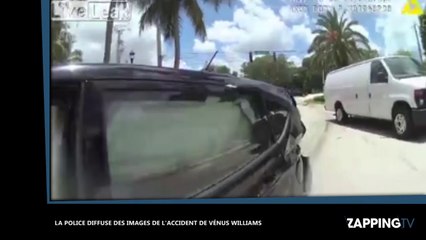 Les images chocs de l'accident de Vénus Williams dévoilées par la police (vidéo)