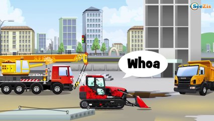 Видео для детей про Самый Смелый Грузовик в Городке! Мультфильм про Машинки Все Серии Подряд