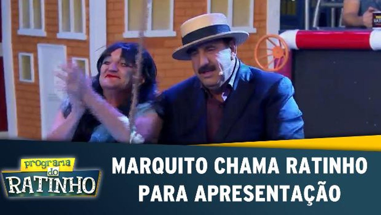 Marquito chama Ratinho para apresentação